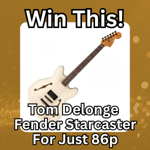 Win a Tom Delonge Fender Starcaster