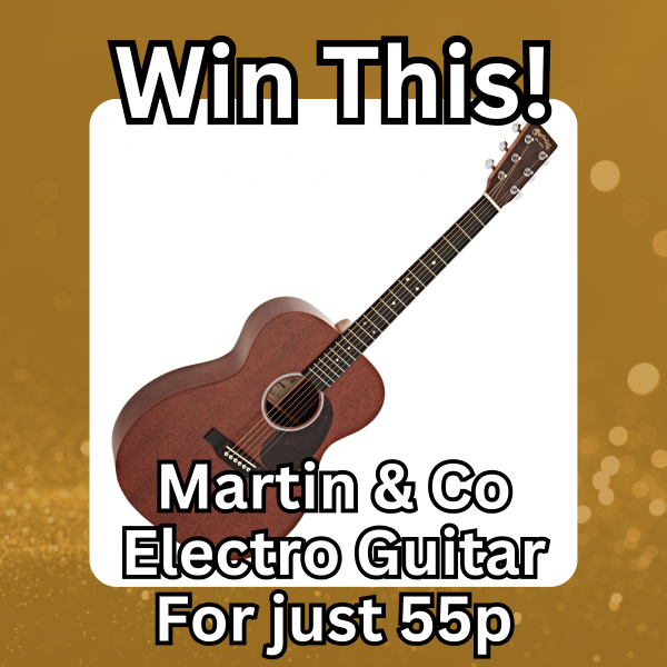 Win a Martin Electro Acoustic Guitar